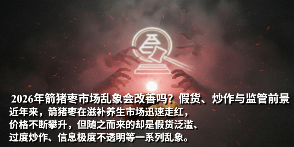 箭猪枣2026市场乱象会改变吗？