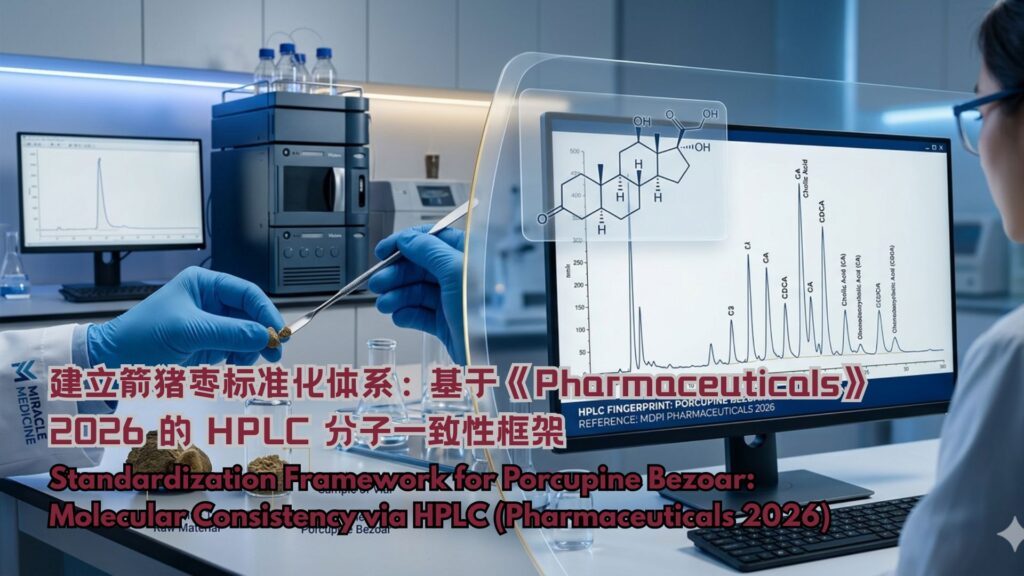 Miracle Medicine Sdn Bhd Porcupine Bezoar Standardization Framework HPLC 2026 Research